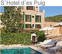 Appartments im Hotel des Puig in Deia
