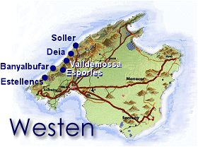 westen von Mallorca